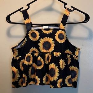 🌻Sunflower Crop Top🌻